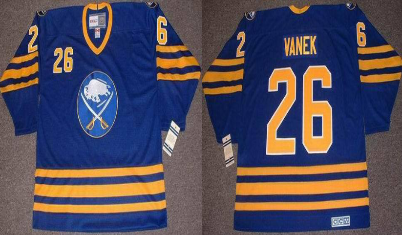 2019 Men Buffalo Sabres 26 Vanek blue CCM NHL jerseys